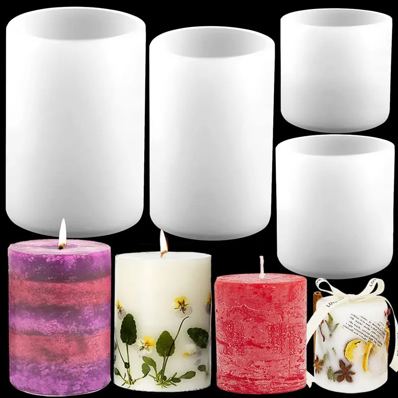 Candle Making Experience - Xi Lanh Nến Silicon Khuôn Nhựa