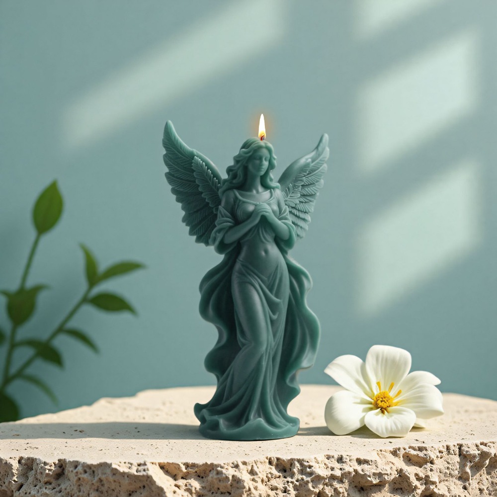 Wings Goddess Scented Silicone - đánh giá và giá Candle Making Experience