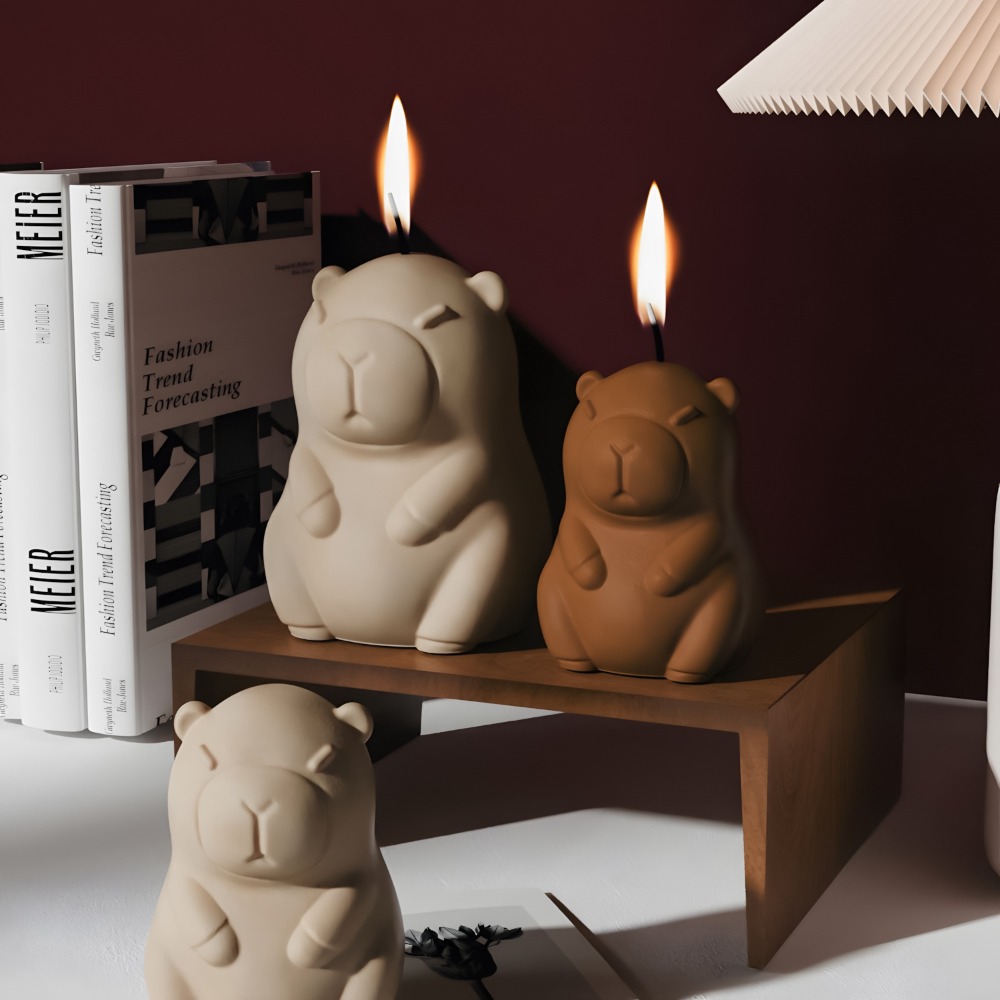 Standing Capybara Scent Candle - đánh giá và giá Candle Making Experience