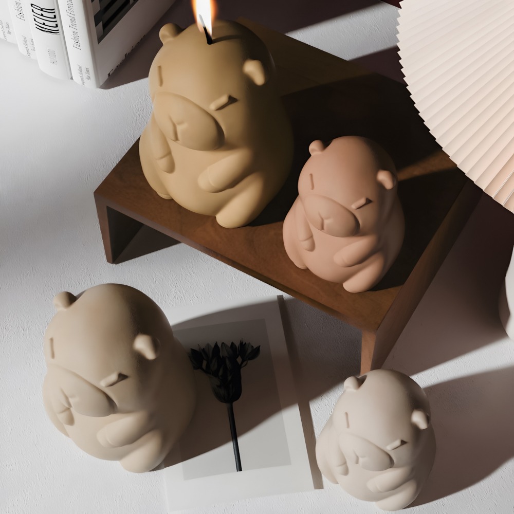 Standing Capybara Scent Candle - đánh giá và giá Candle Making Experience