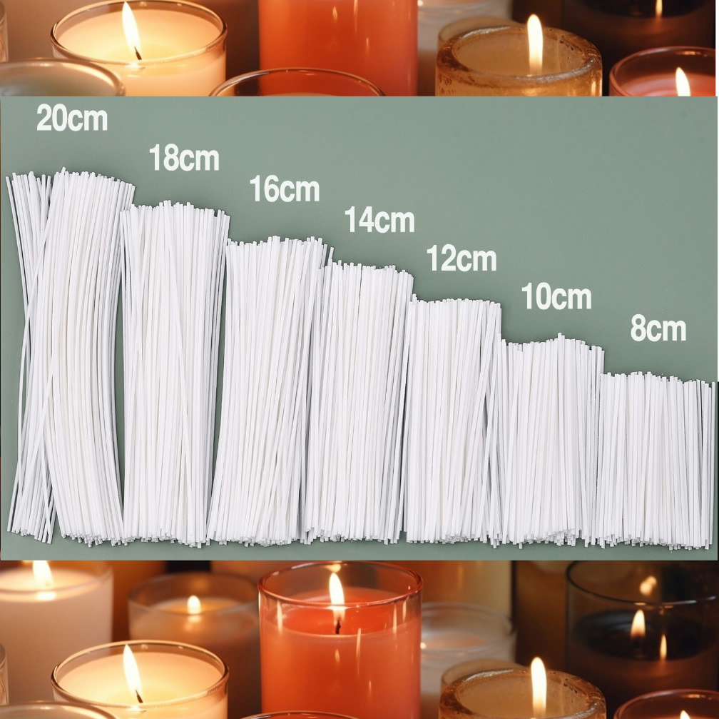 50/100pcs Smokeless Candle Wic - đánh giá và giá Cotton Wick Pre Tabbed