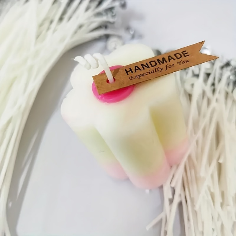 6-20cm 100pc Smokeless Candle  - đánh giá và giá Cotton Wick Pre Tabbed