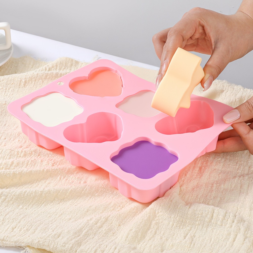 Square Heart Shape Silicone Mo - đánh giá và giá Candle Making Experience