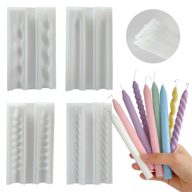 Long Spiral Silicone Candle Mo - đánh giá và giá Candle Making Experience