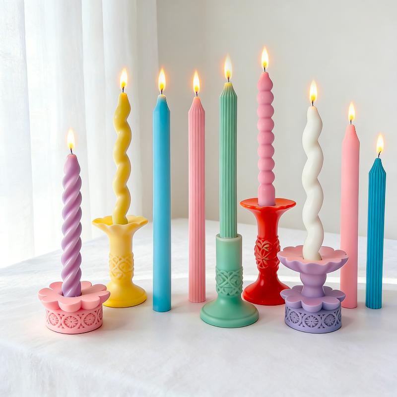 Long Spiral Silicone Candle Mo - đánh giá và giá Candle Making Experience