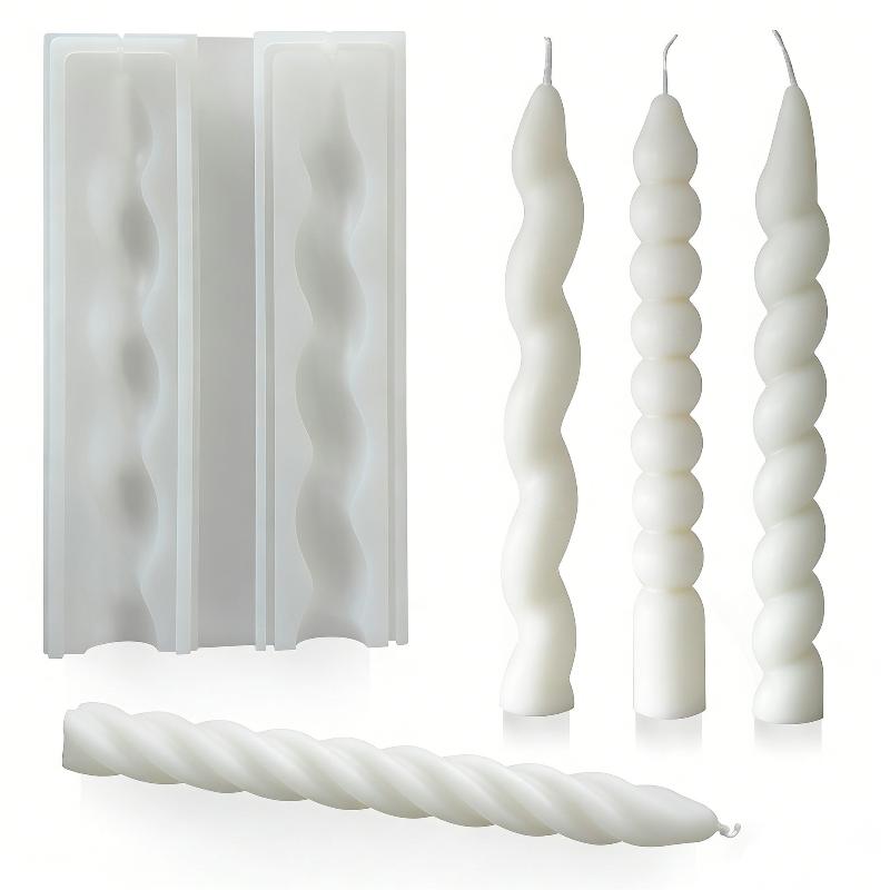 Long Spiral Silicone Candle Mo - đánh giá và giá Candle Making Experience