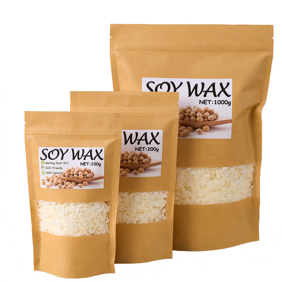 1 Pounds Pure White Soy Wax Fo - đánh giá và giá Candle Making Experience