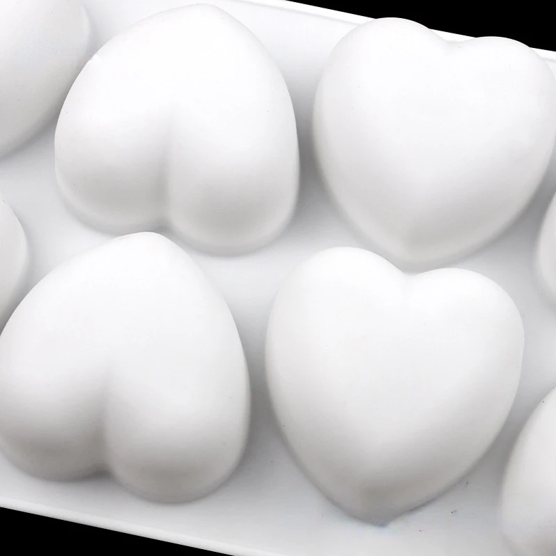Love Heart Silicone Soap Mold  - đánh giá và giá Candle Making Experience