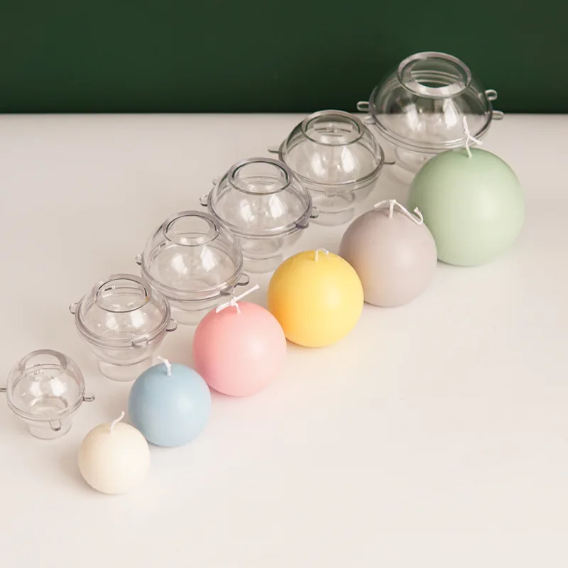 5-8cm Spherical Candle Plastic - đánh giá và giá Candle Making Experience