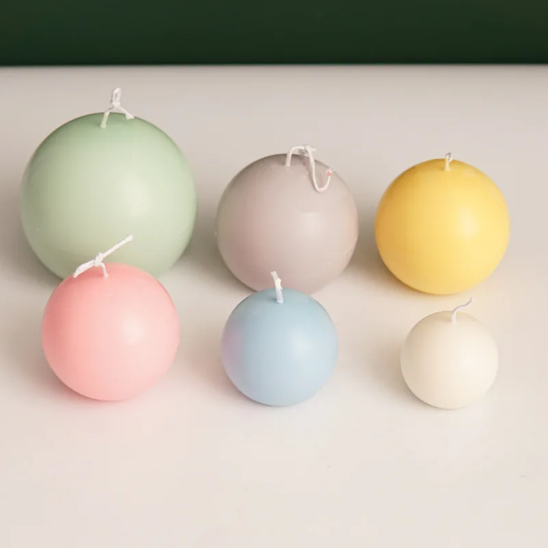 5-8cm Spherical Candle Plastic - đánh giá và giá Candle Making Experience