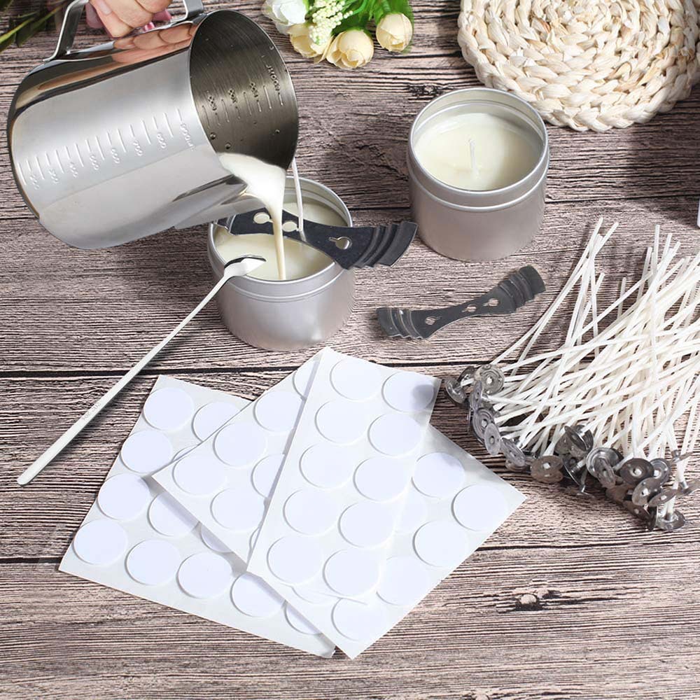 100 Chiếc Bếp Nến Bấc 2.6-20Cm - đánh giá và giá Cotton Wick Pre Tabbed