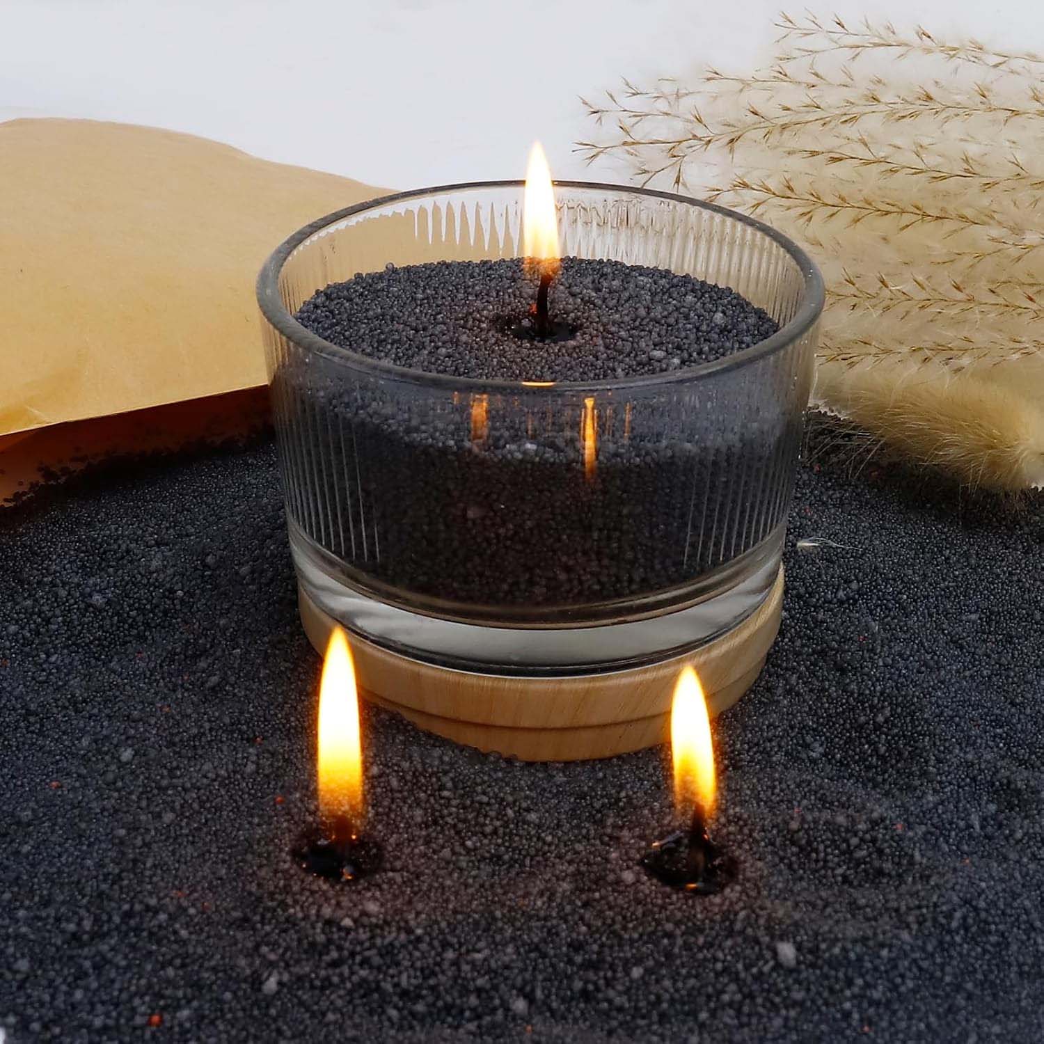Black Candle Sand with Wick, 2 - đánh giá và giá Candle Making Experience