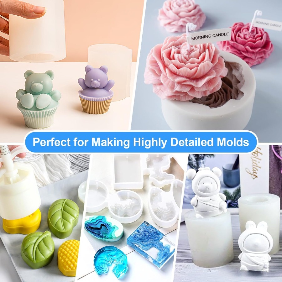 Silicone Mold Making Kit, 38.8 - đánh giá và giá Candle Making Experience
